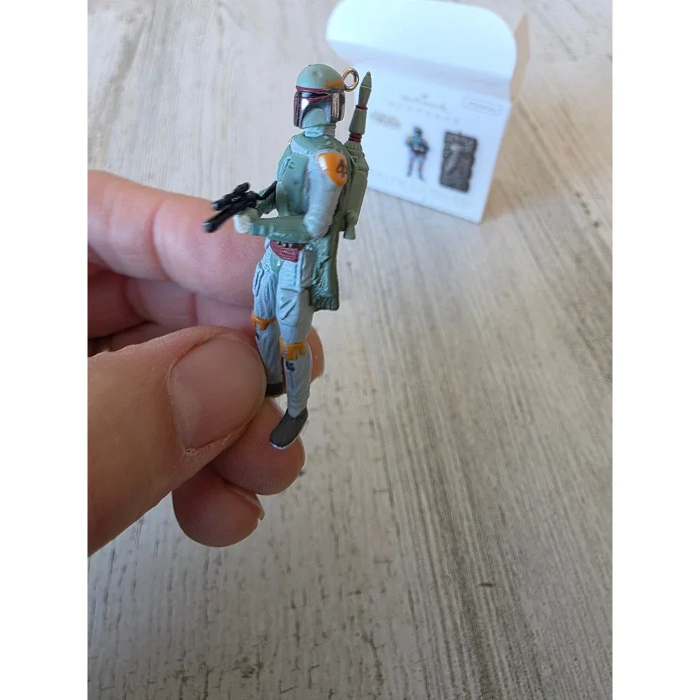 Hallmark boba fett‎ han solo mini Star wars empire strikes back ornament Xmas